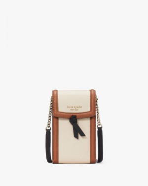 Allspice Cake Multi Kate Spade Knott Colorblocked North South Phone Crossbody | IMOD90738