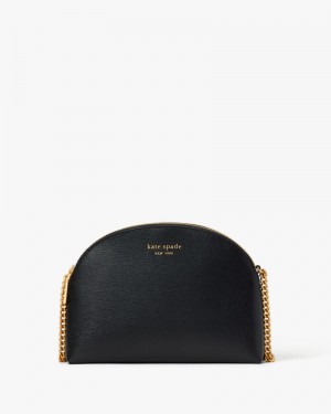 Black Kate Spade Morgan Double-zip Dome Crossbody | RSAO15308