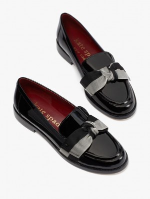 Black Multi Kate Spade Leandra Loafers | HSBG12673