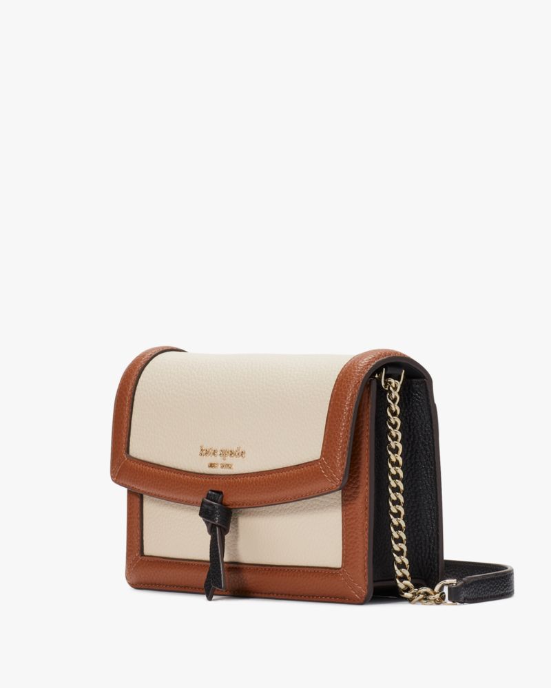 Allspice Cake Multi Kate Spade Knott Colorblocked Flap Crossbody | GYWJ16480