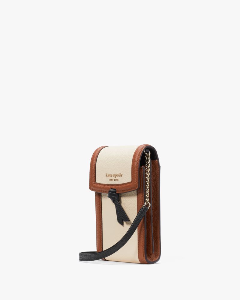 Allspice Cake Multi Kate Spade Knott Colorblocked North South Phone Crossbody | IMOD90738