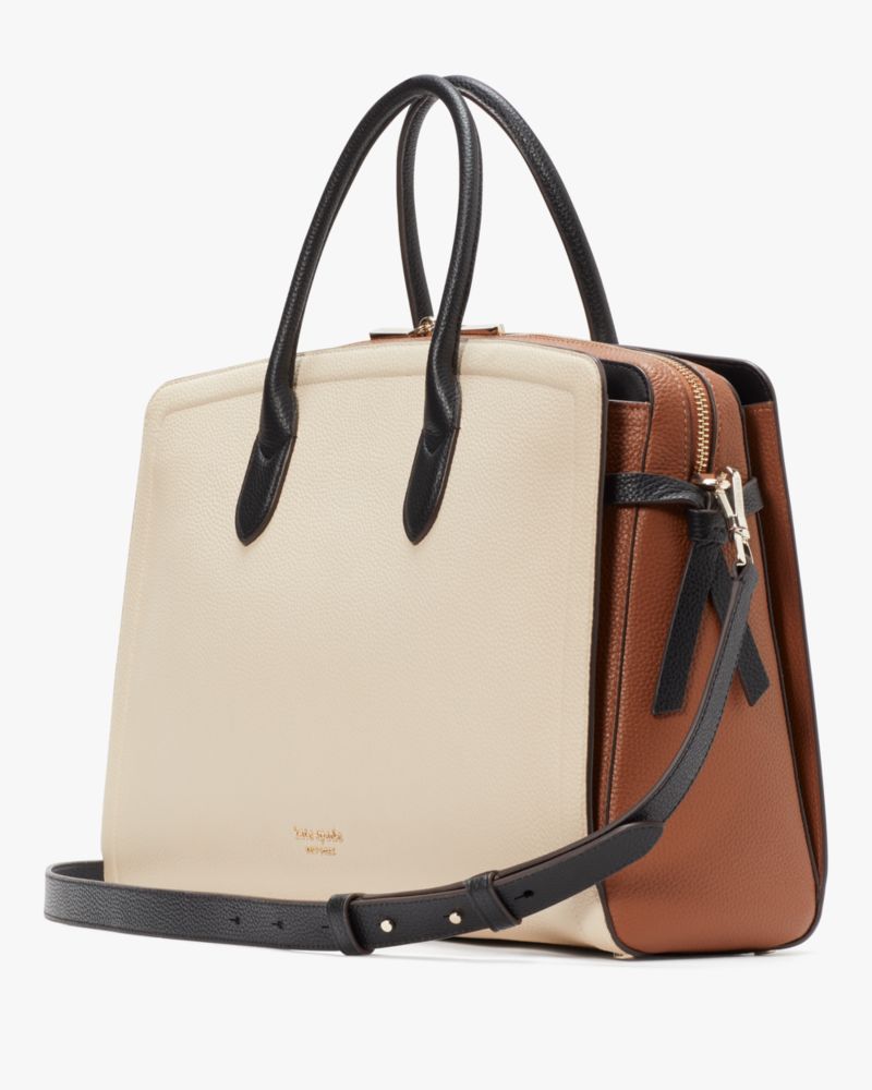 Allspice Cake Multi Kate Spade Knott Colorblocked Commuter Bag | QBNR73821