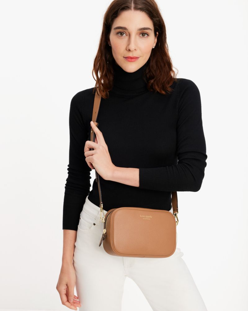 Bungalow Brown Kate Spade Astrid Medium Camera Bag | HCLN86371