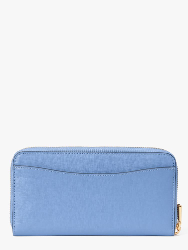 Kingfisher Kate Spade Morgan Zip-around Continental Wallet | EQWS92784