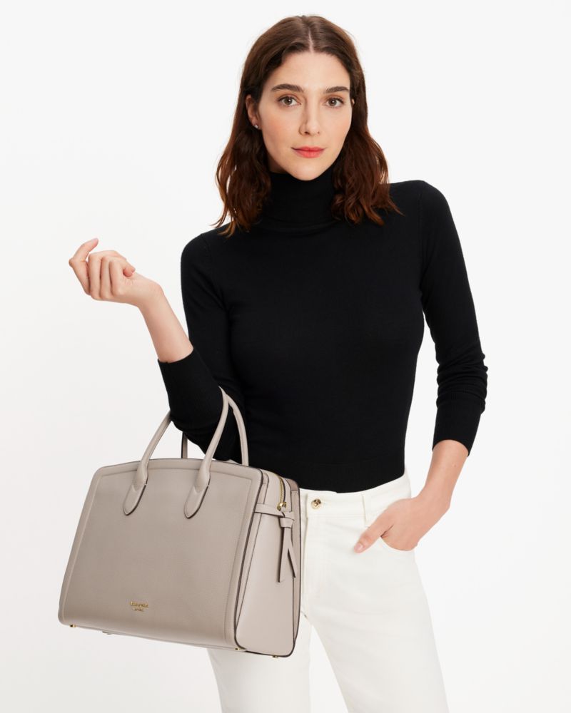 Warm Taupe Kate Spade Knott Commuter Bag | GPHR23506