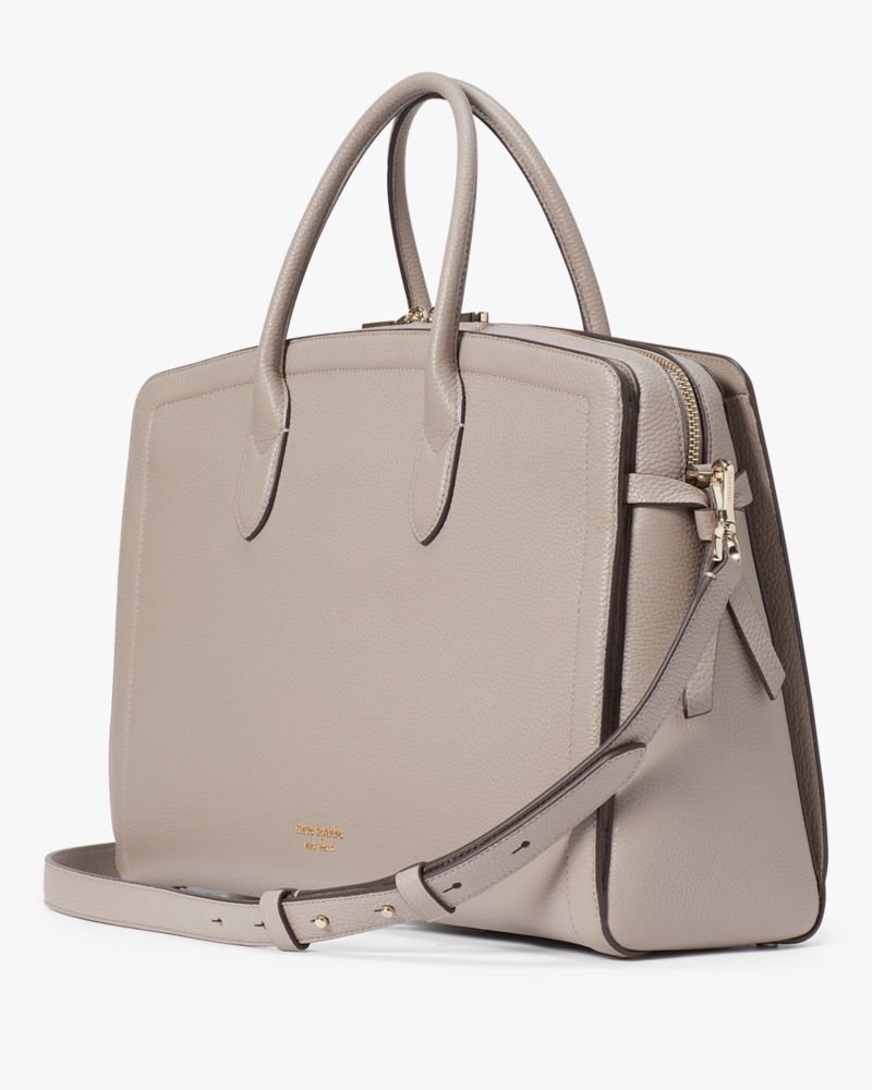 Warm Taupe Kate Spade Knott Commuter Bag | GPHR23506